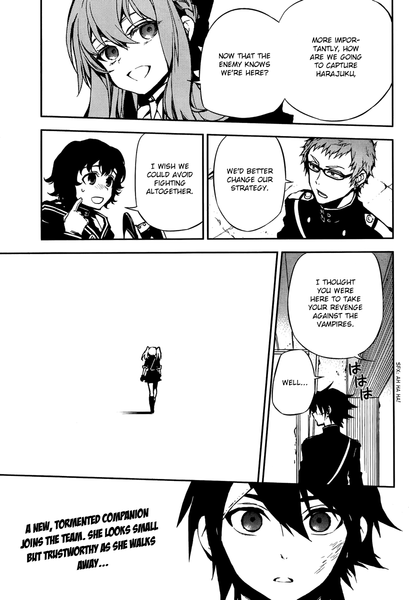 Seraph of the End Chapter 8 page 54 - Chapter 8: Mitsuba Team
