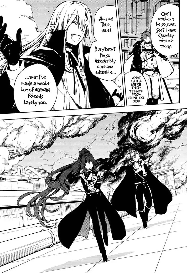 Seraph of the End Chapter 80 page 17 - Chapter 80: Lightning Over Shibuya