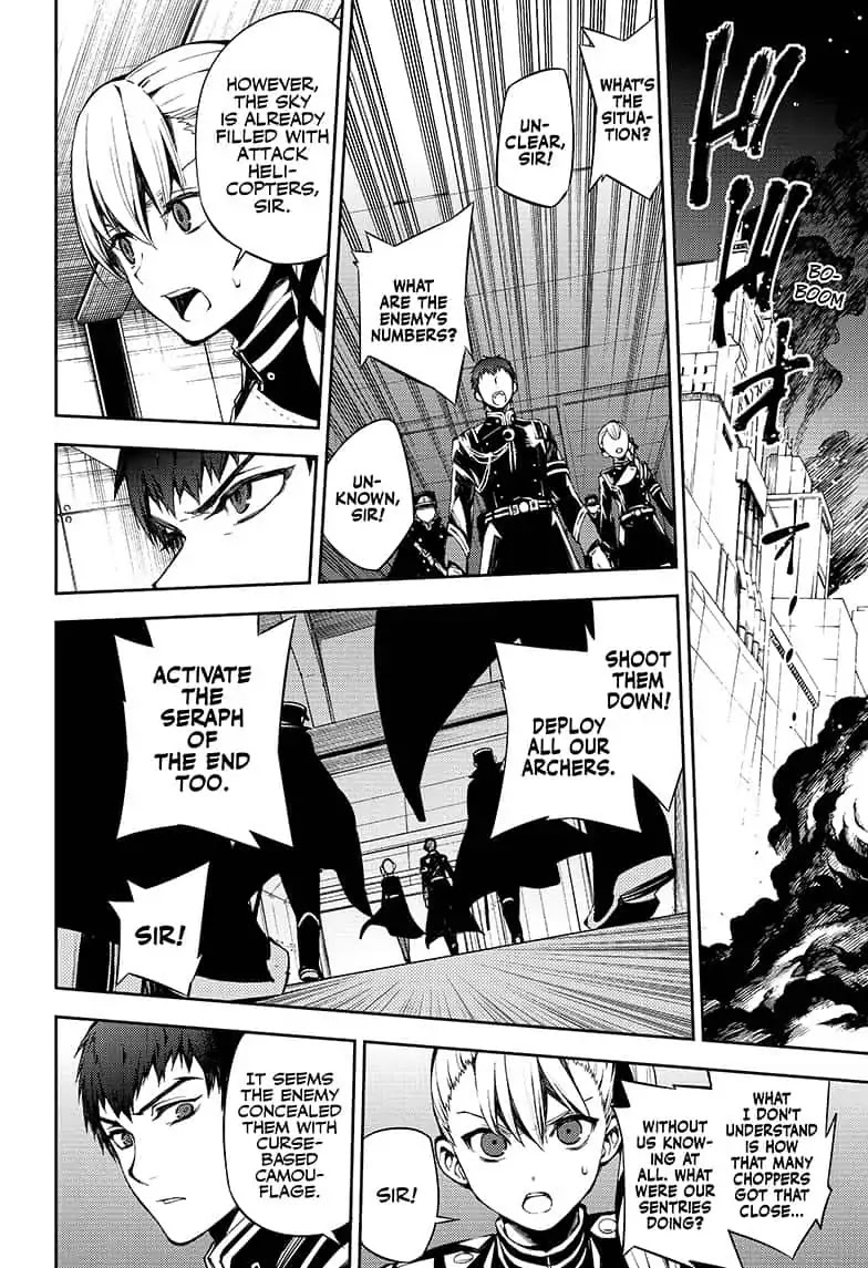 Seraph of the End Chapter 80 page 4 - Chapter 80: Lightning Over Shibuya
