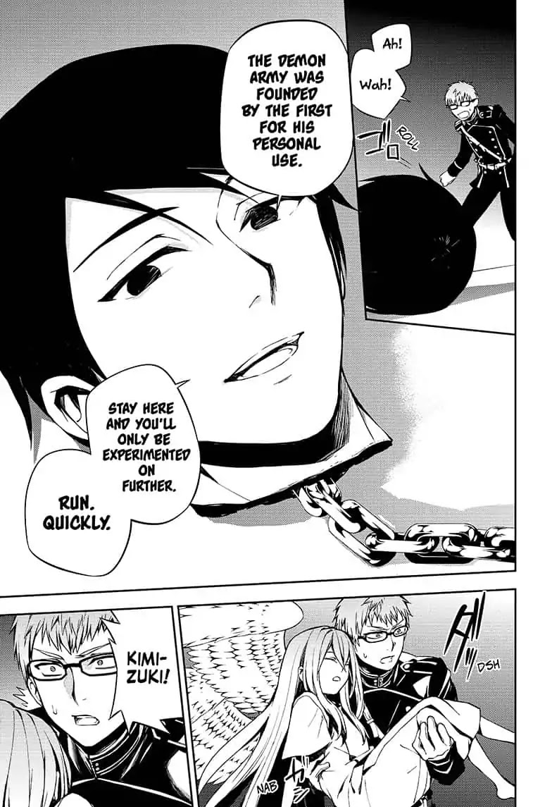 Seraph of the End Chapter 81 page 13 - Chapter 81: Fallen Wings