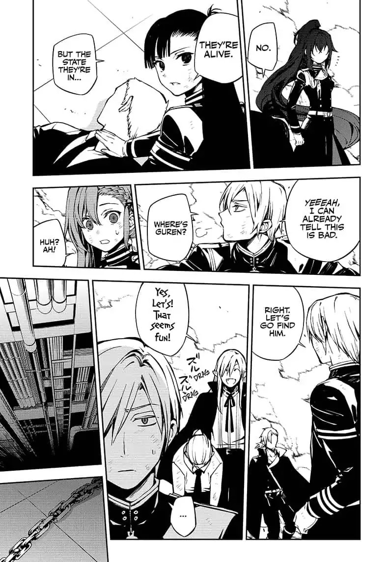 Seraph of the End Chapter 81 page 9 - Chapter 81: Fallen Wings