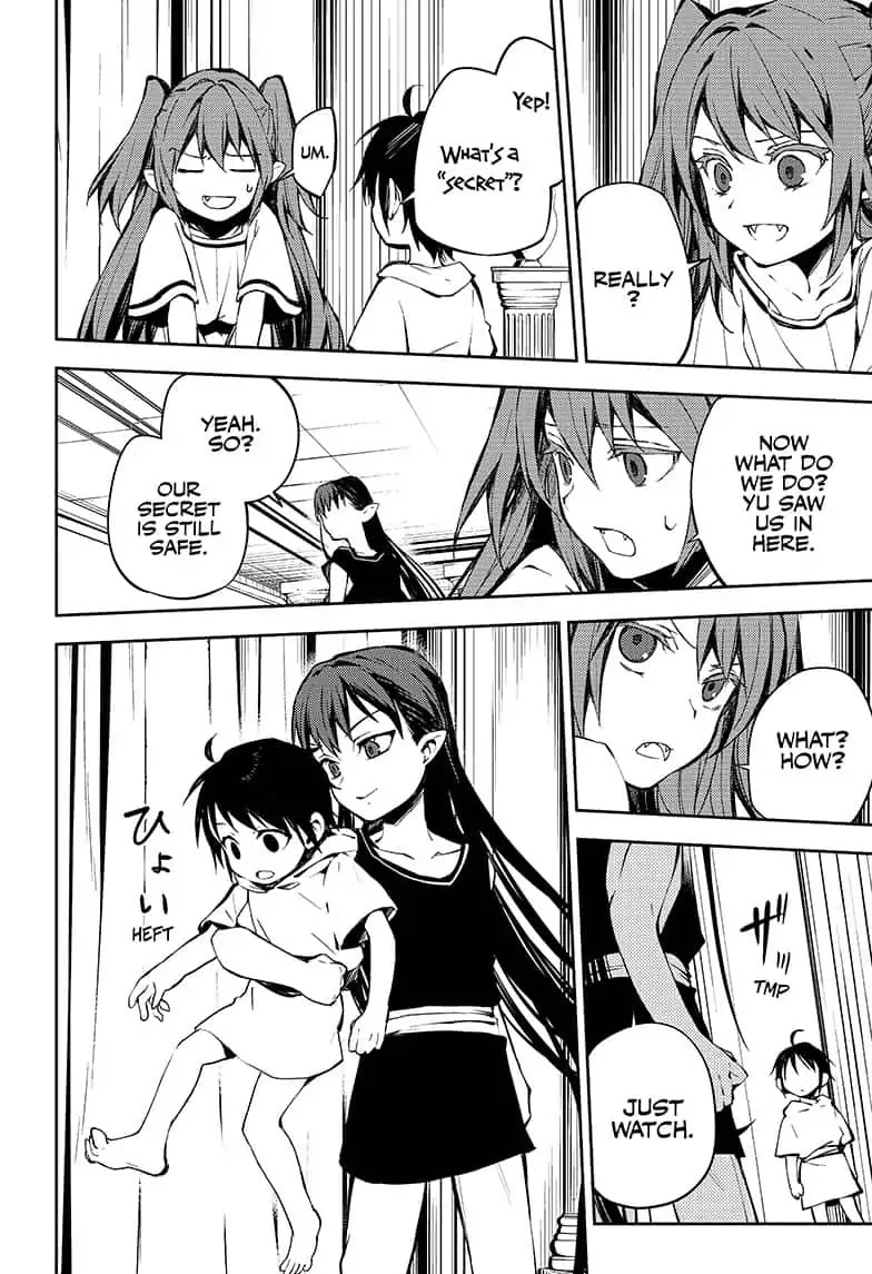 Seraph of the End Chapter 85 page 14 - Chapter 85: The Guinea Pigs Gather