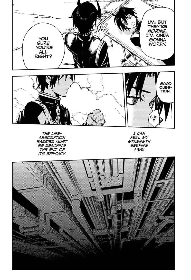 Seraph of the End Chapter 85 page 22 - Chapter 85: The Guinea Pigs Gather