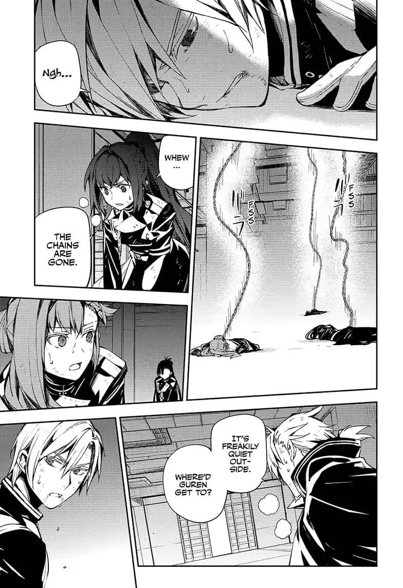 Seraph of the End Chapter 85 page 23 - Chapter 85: The Guinea Pigs Gather