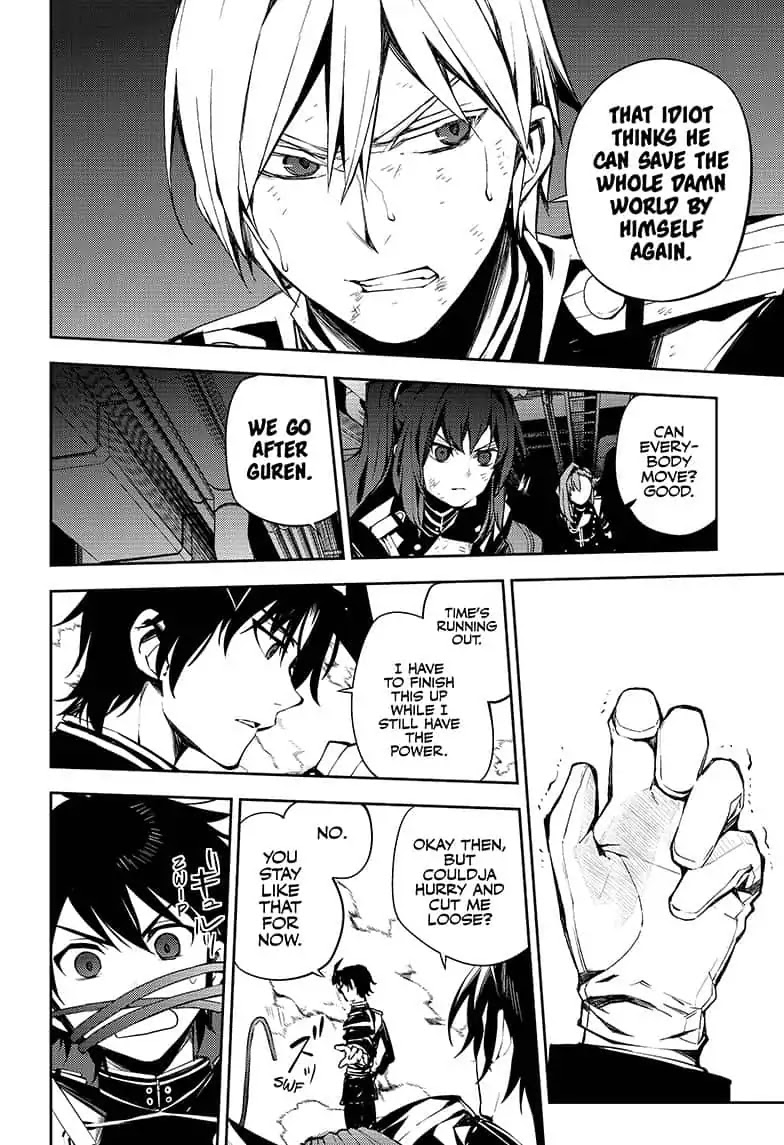 Seraph of the End Chapter 85 page 24 - Chapter 85: The Guinea Pigs Gather