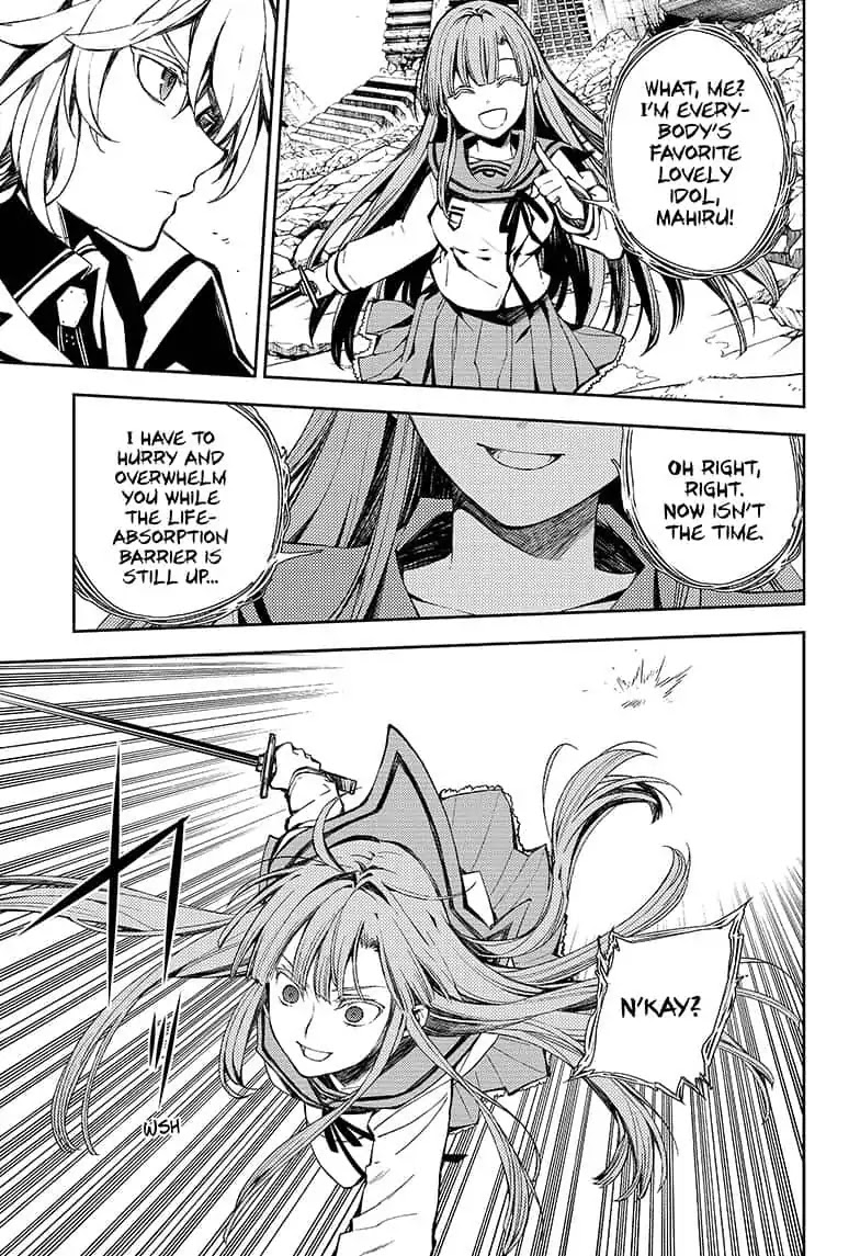 Seraph of the End Chapter 85 page 27 - Chapter 85: The Guinea Pigs Gather