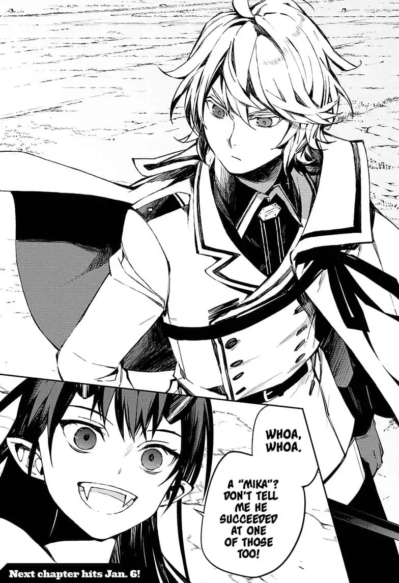 Seraph of the End Chapter 85 page 37 - Chapter 85: The Guinea Pigs Gather