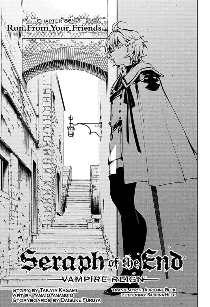 Seraph of the End Chapter 86 page 1 - Chapter 86