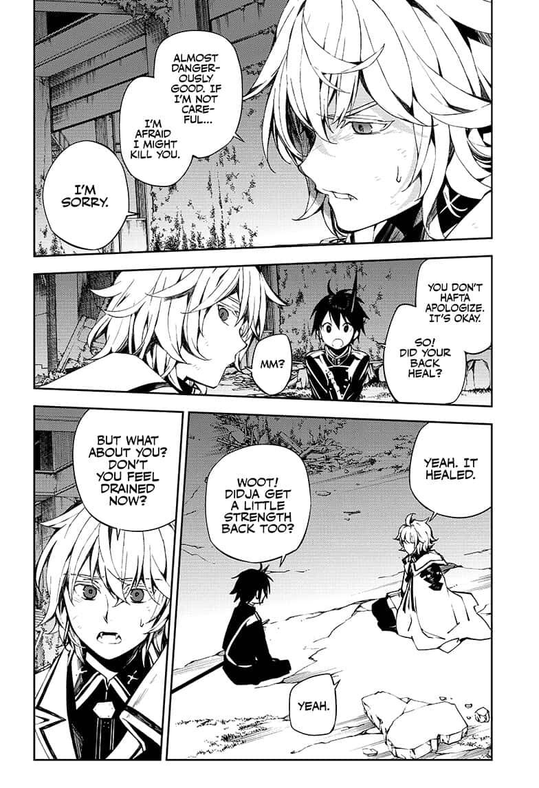 Seraph of the End Chapter 87 page 22 - Chapter 87