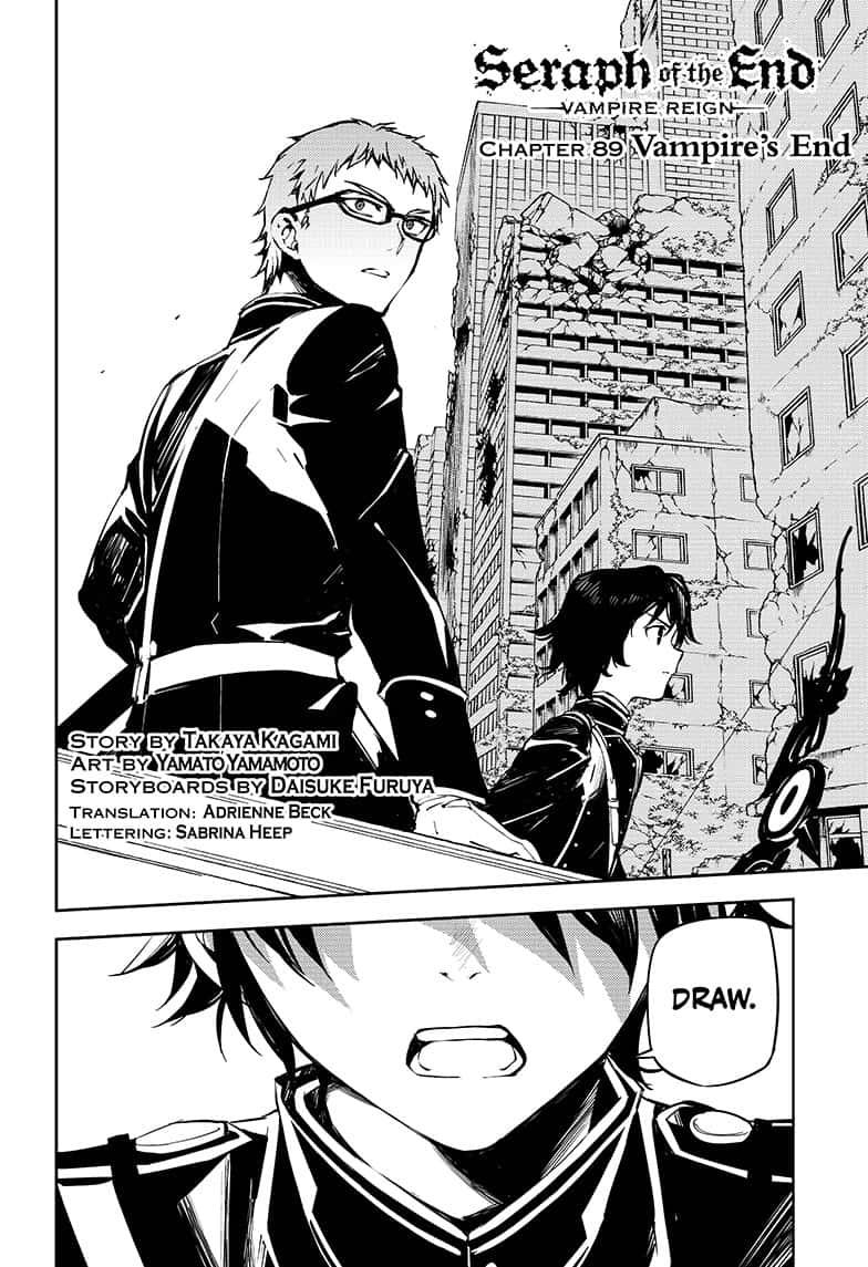 Seraph of the End Chapter 89 page 2 - Chapter 89