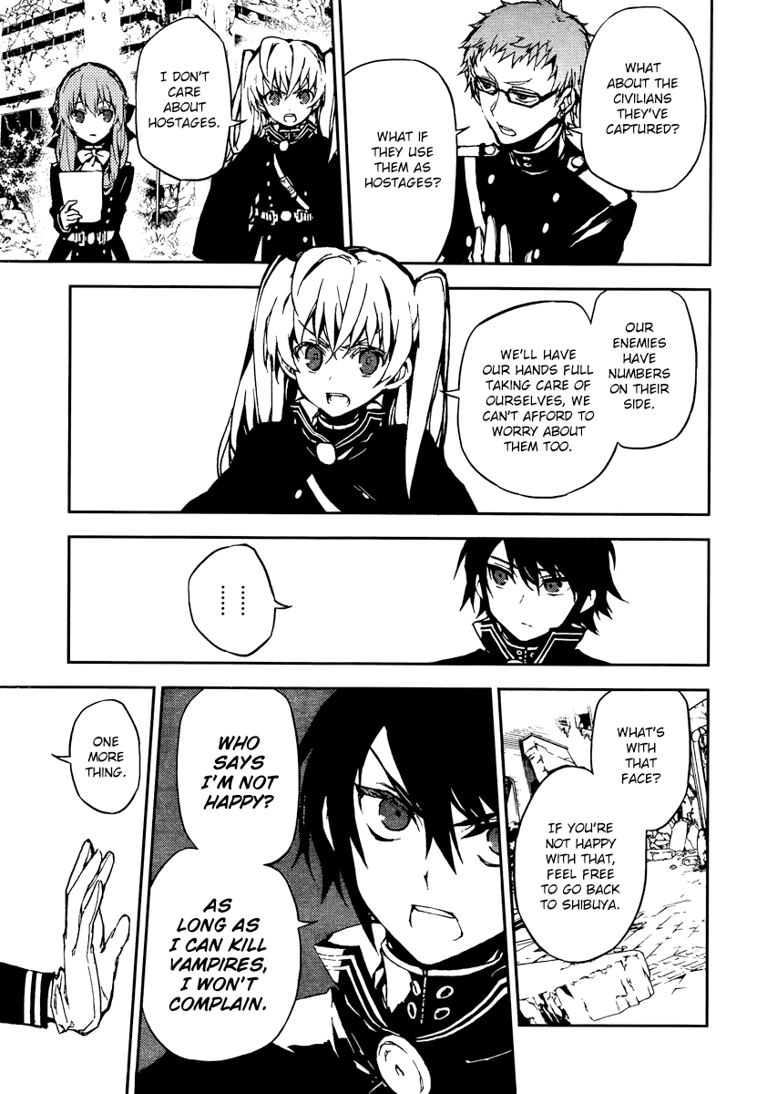 Seraph of the End Chapter 9 page 19 - Chapter 9: The Destruction Begins