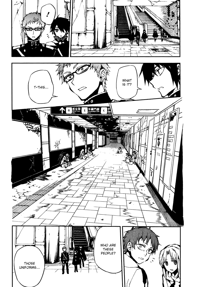 Seraph of the End Chapter 9 page 22 - Chapter 9: The Destruction Begins