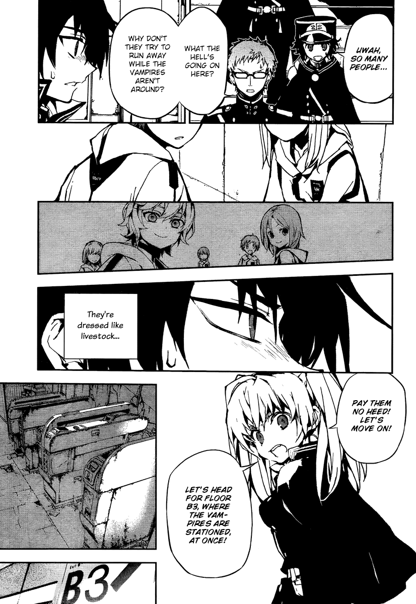 Seraph of the End Chapter 9 page 23 - Chapter 9: The Destruction Begins