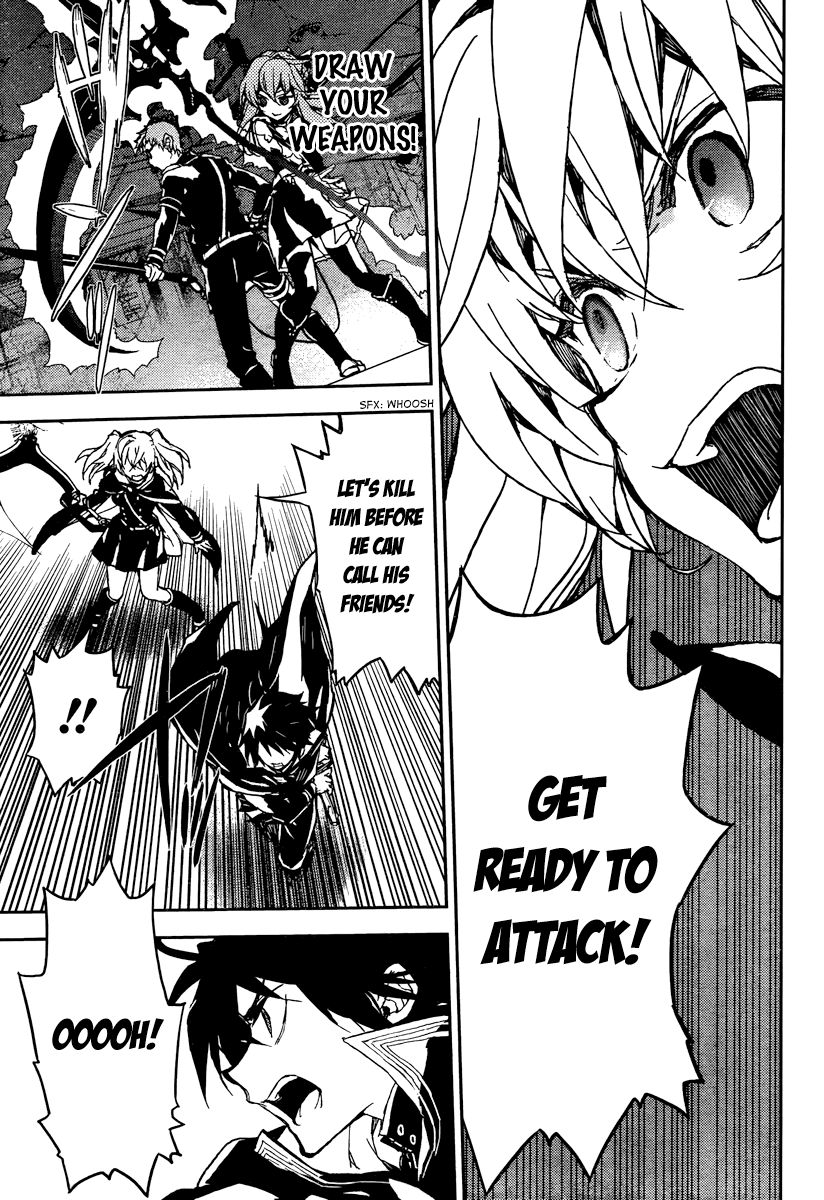Seraph of the End Chapter 9 page 25 - Chapter 9: The Destruction Begins