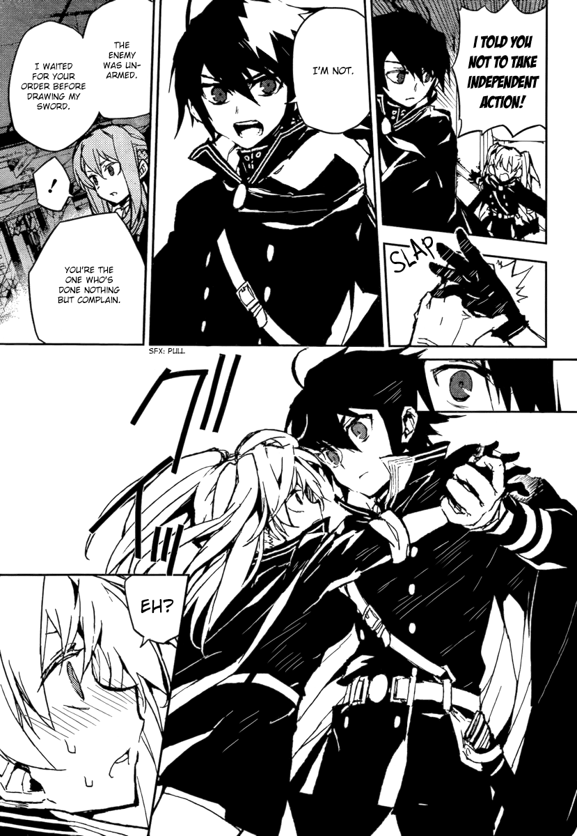 Seraph of the End Chapter 9 page 27 - Chapter 9: The Destruction Begins
