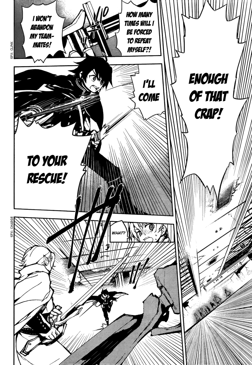 Seraph of the End Chapter 9 page 34 - Chapter 9: The Destruction Begins