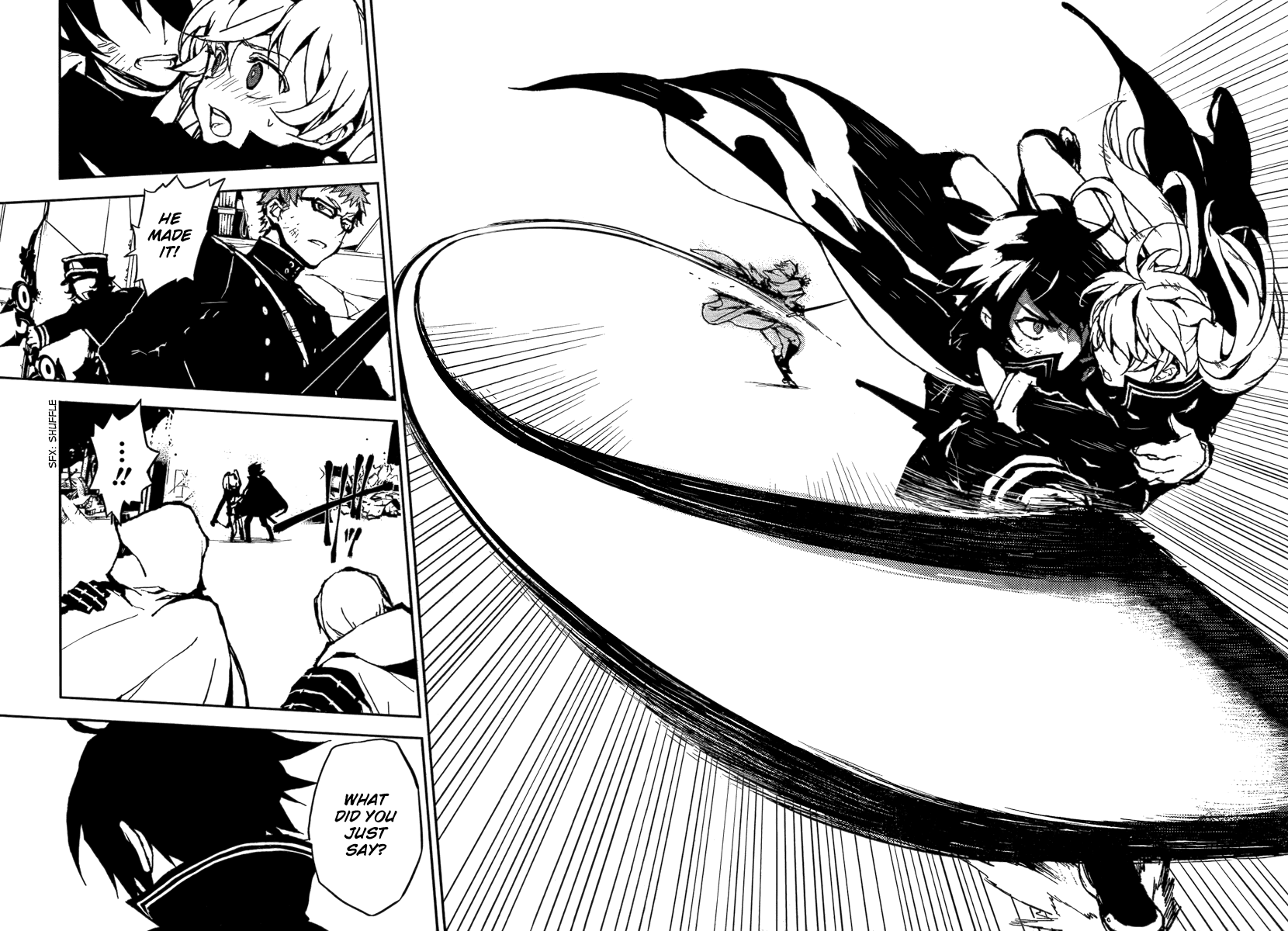 Seraph of the End Chapter 9 page 38 - Chapter 9: The Destruction Begins