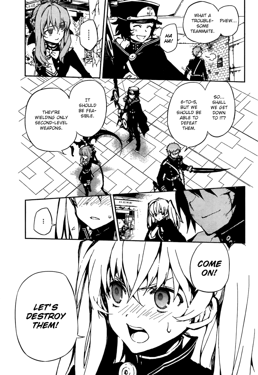 Seraph of the End Chapter 9 page 40 - Chapter 9: The Destruction Begins