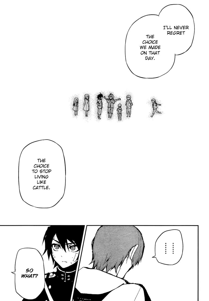 Seraph of the End Chapter 9 page 46 - Chapter 9: The Destruction Begins