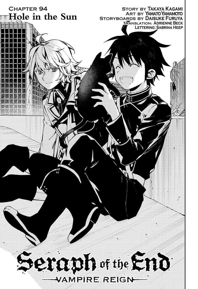 Seraph of the End Chapter 94 page 1 - Chapter 94