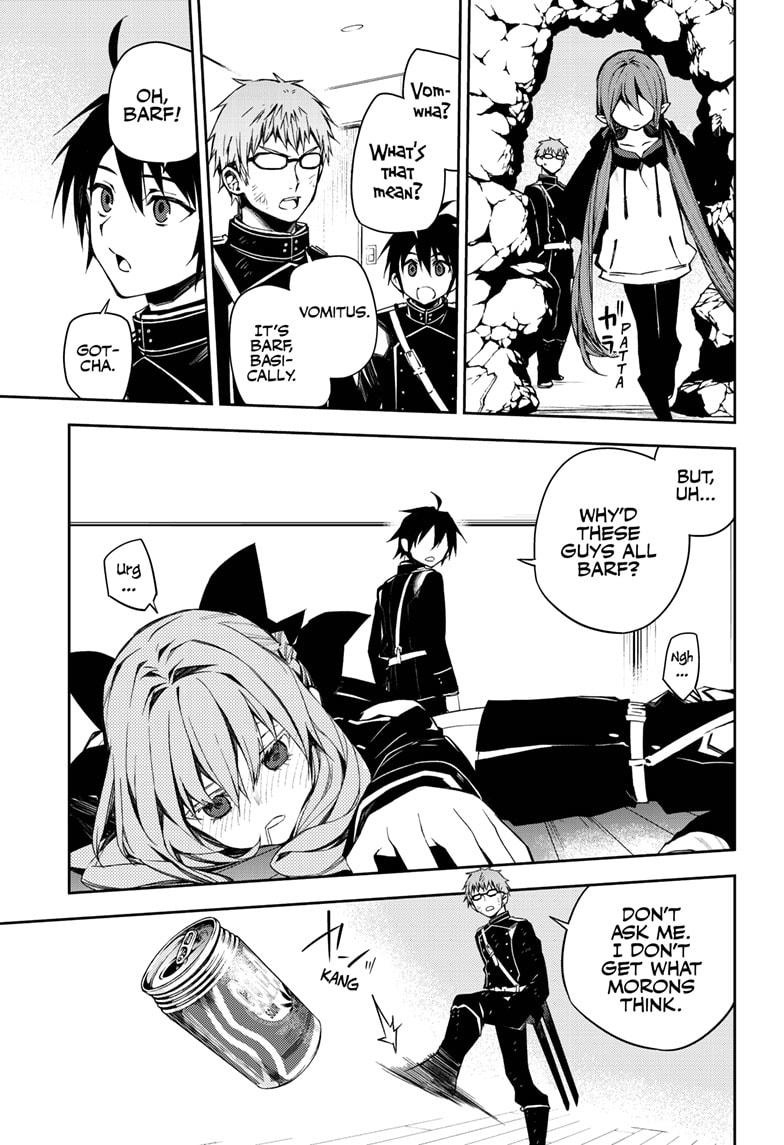 Seraph of the End Chapter 96 page 17 - Chapter 96