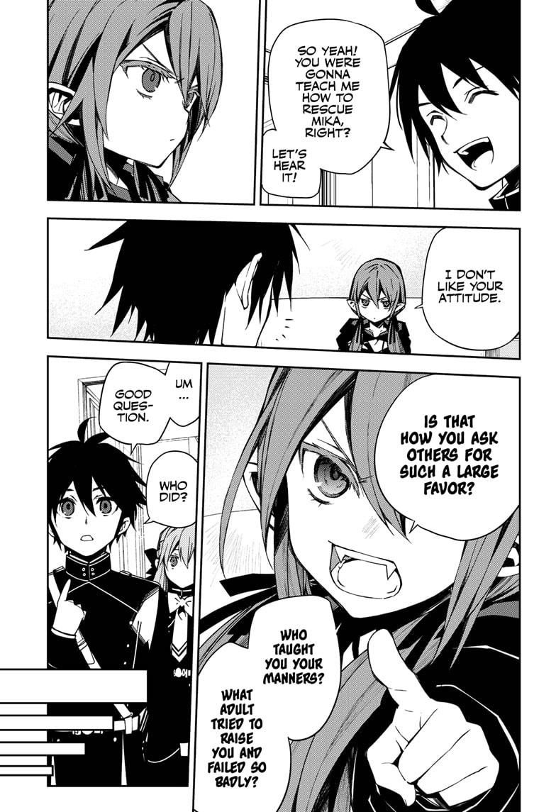 Seraph of the End Chapter 96 page 23 - Chapter 96