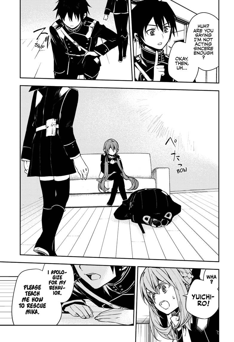 Seraph of the End Chapter 96 page 33 - Chapter 96