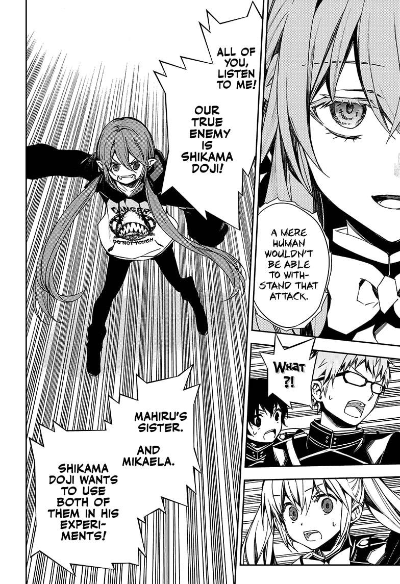 Seraph of the End Chapter 98 page 34 - Chapter 98