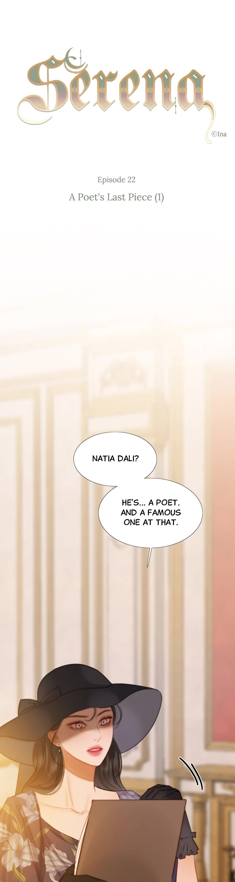 Serena Chapter 22 page 1 - Chapter 22: Ep. 22 - A Poet's Last Piece (1)