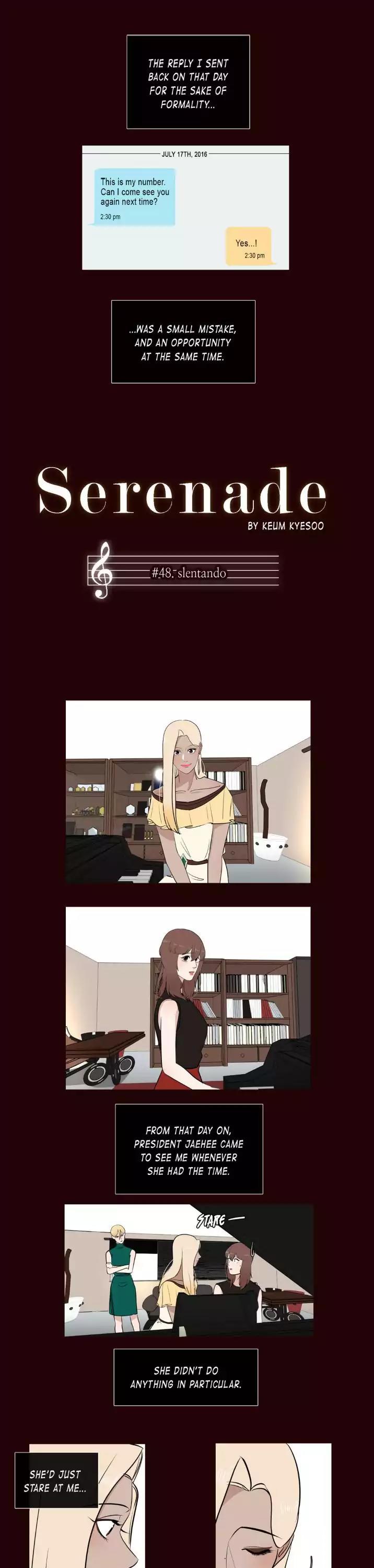 Serenade (Keum Kyesoo) Chapter 48 page 1 - Chapter 48: Slentando