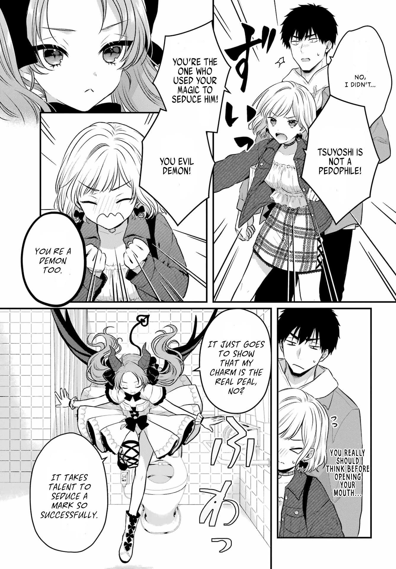 Seriously Dating a Succubus Chapter 7 page 5 - Chapter 7: Tsuyoshi, The Succubus Magnet