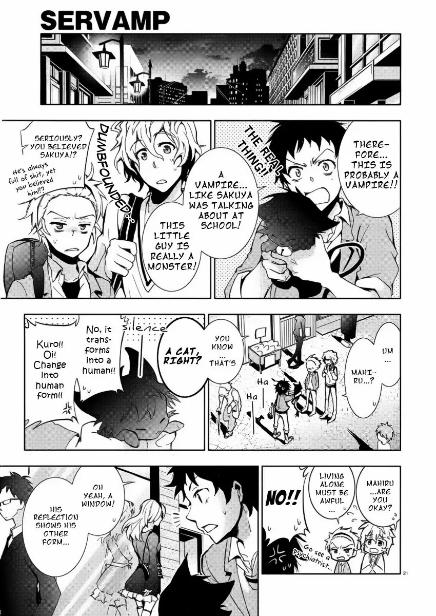 Servamp Chapter 1 page 20 - Chapter 1