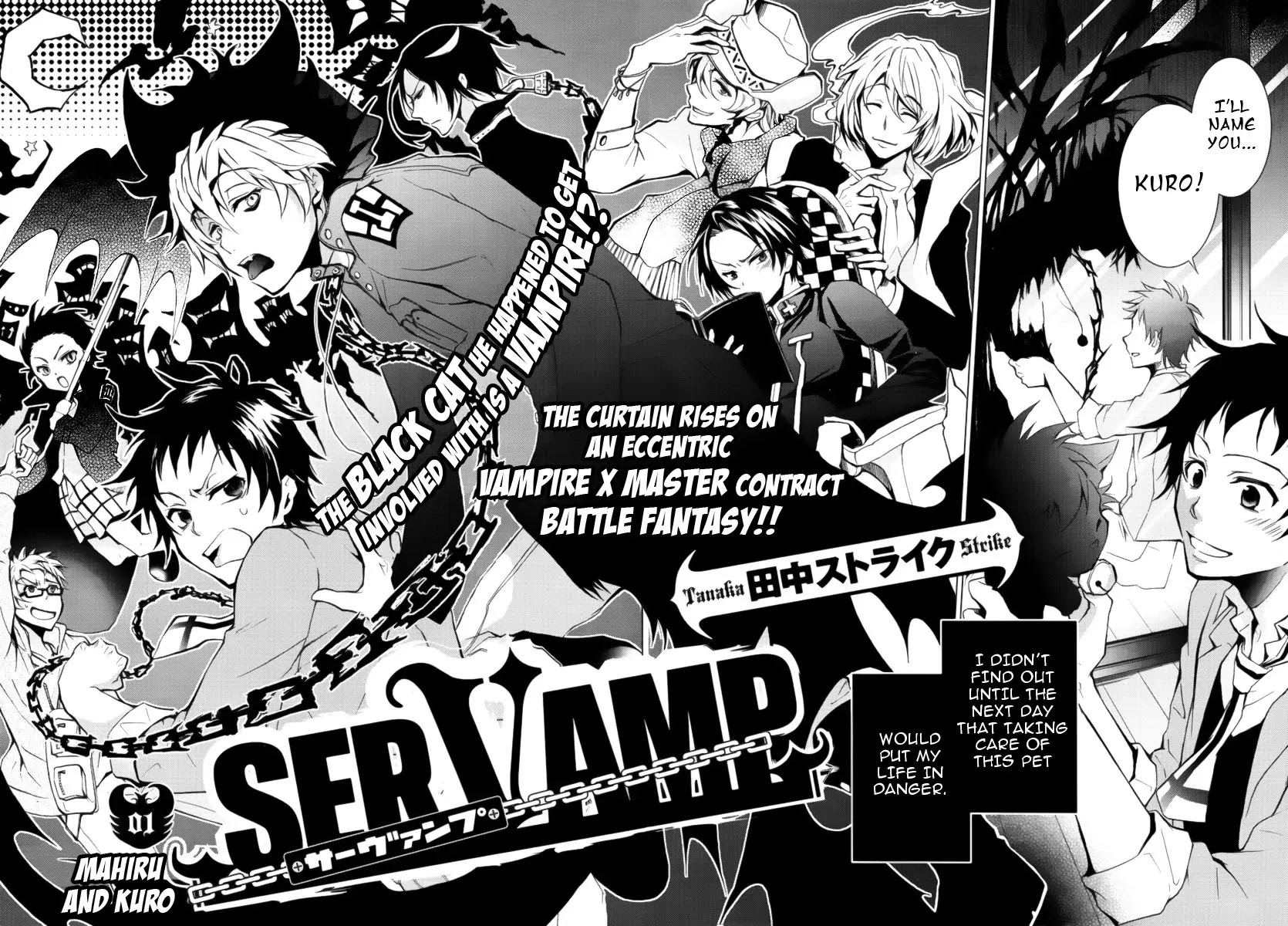 Servamp Chapter 1 page 3 - Chapter 1