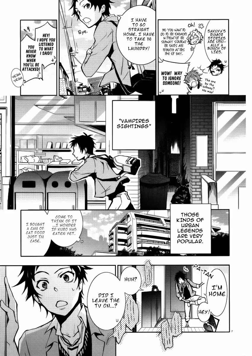 Servamp Chapter 1 page 7 - Chapter 1