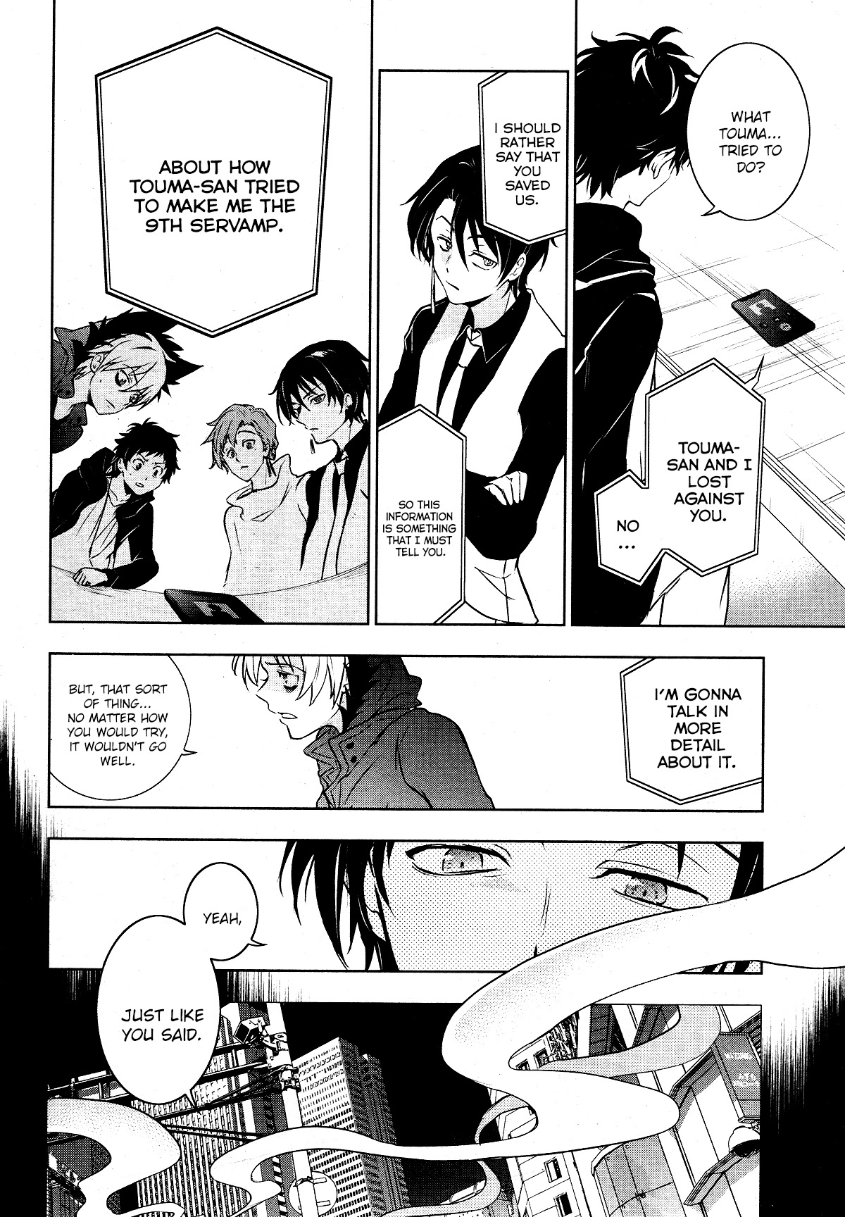 Servamp Chapter 100 page 13 - Chapter 100: The 8th Servamp's objective