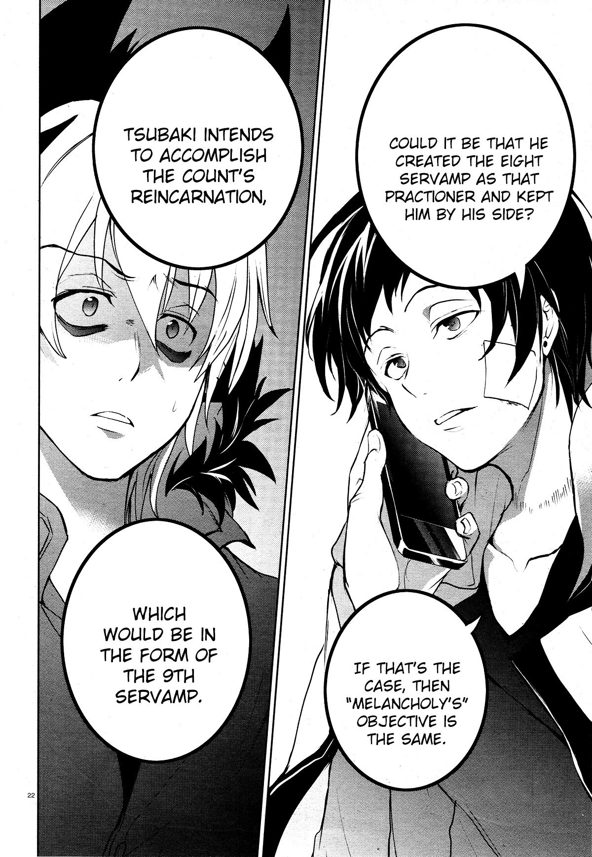 Servamp Chapter 100 page 21 - Chapter 100: The 8th Servamp's objective