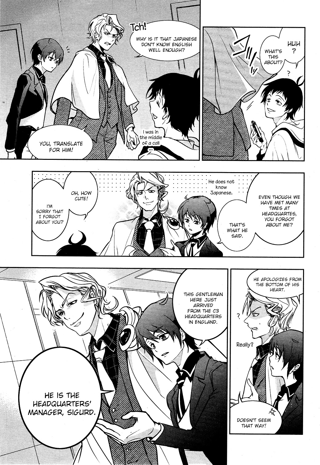 Servamp Chapter 101 page 3 - Chapter 101: Sword of Wolf