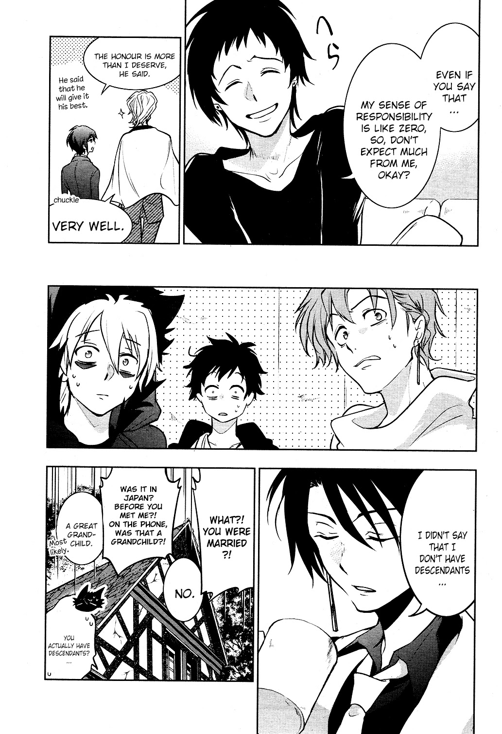 Servamp Chapter 101 page 7 - Chapter 101: Sword of Wolf