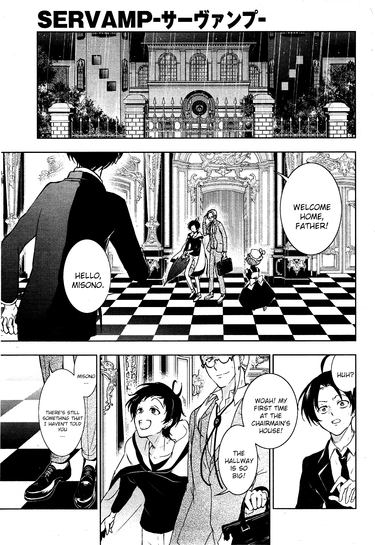 Servamp Chapter 105 page 3 - Chapter 105: A man who kills, a man who cannot kill