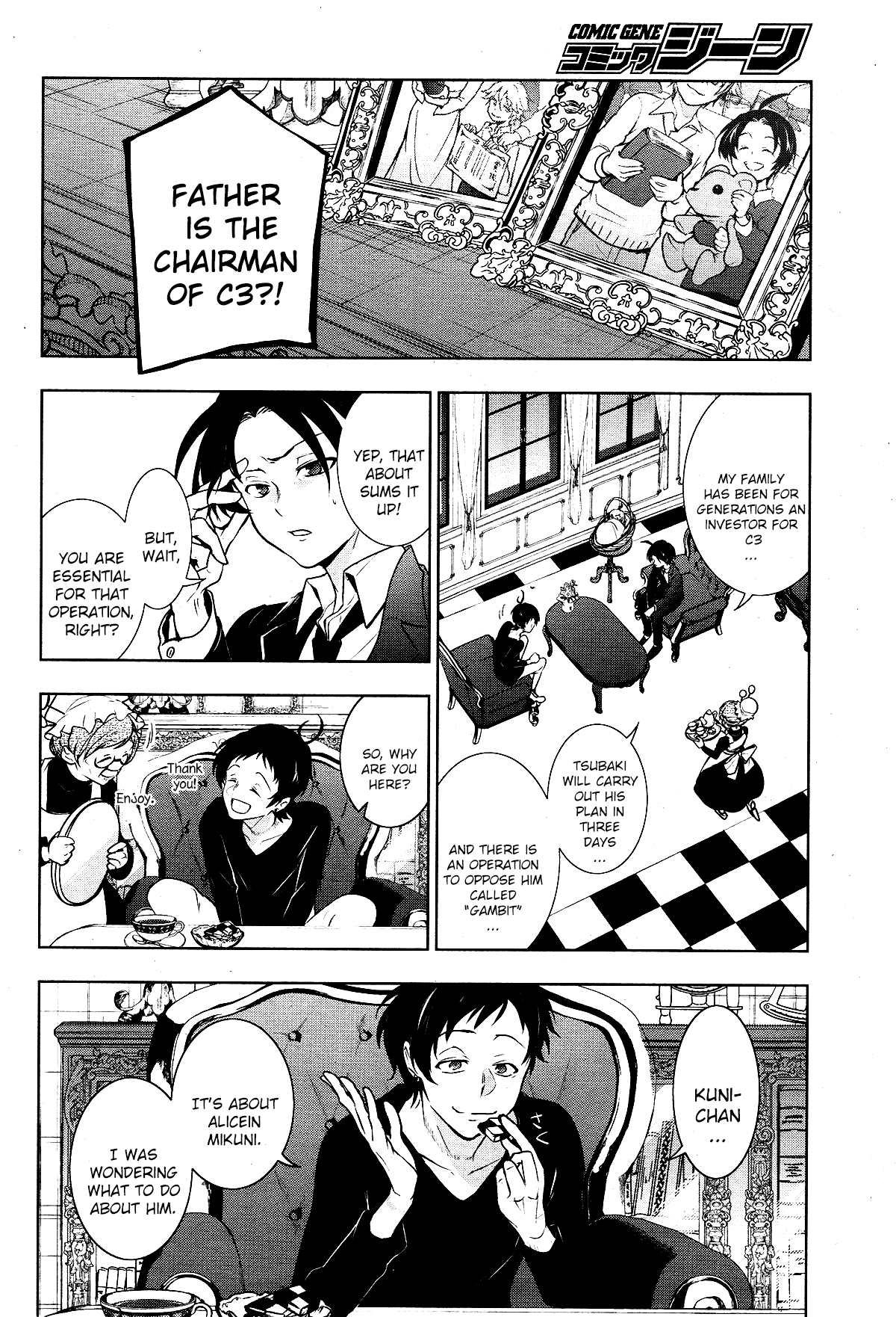 Servamp Chapter 105 page 4 - Chapter 105: A man who kills, a man who cannot kill