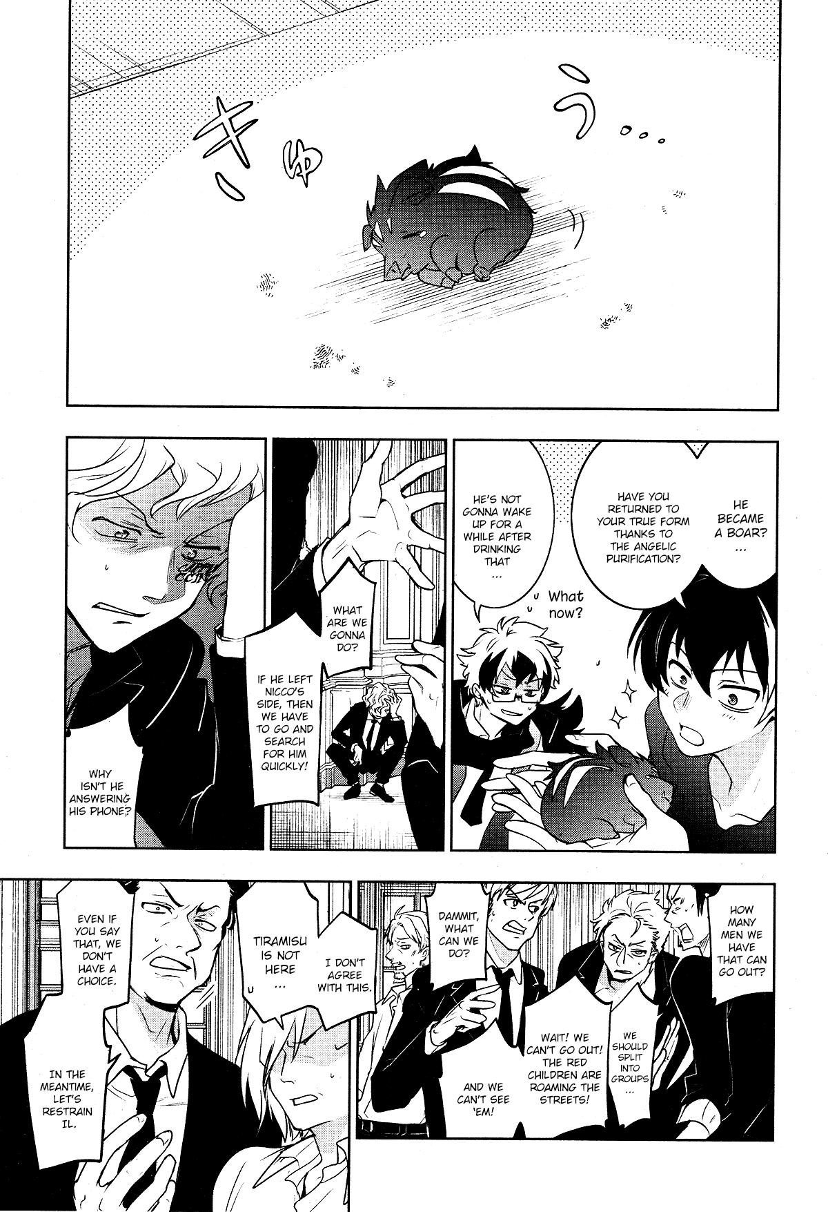 Servamp Chapter 106 page 12 - Chapter 106: Isolated pawn