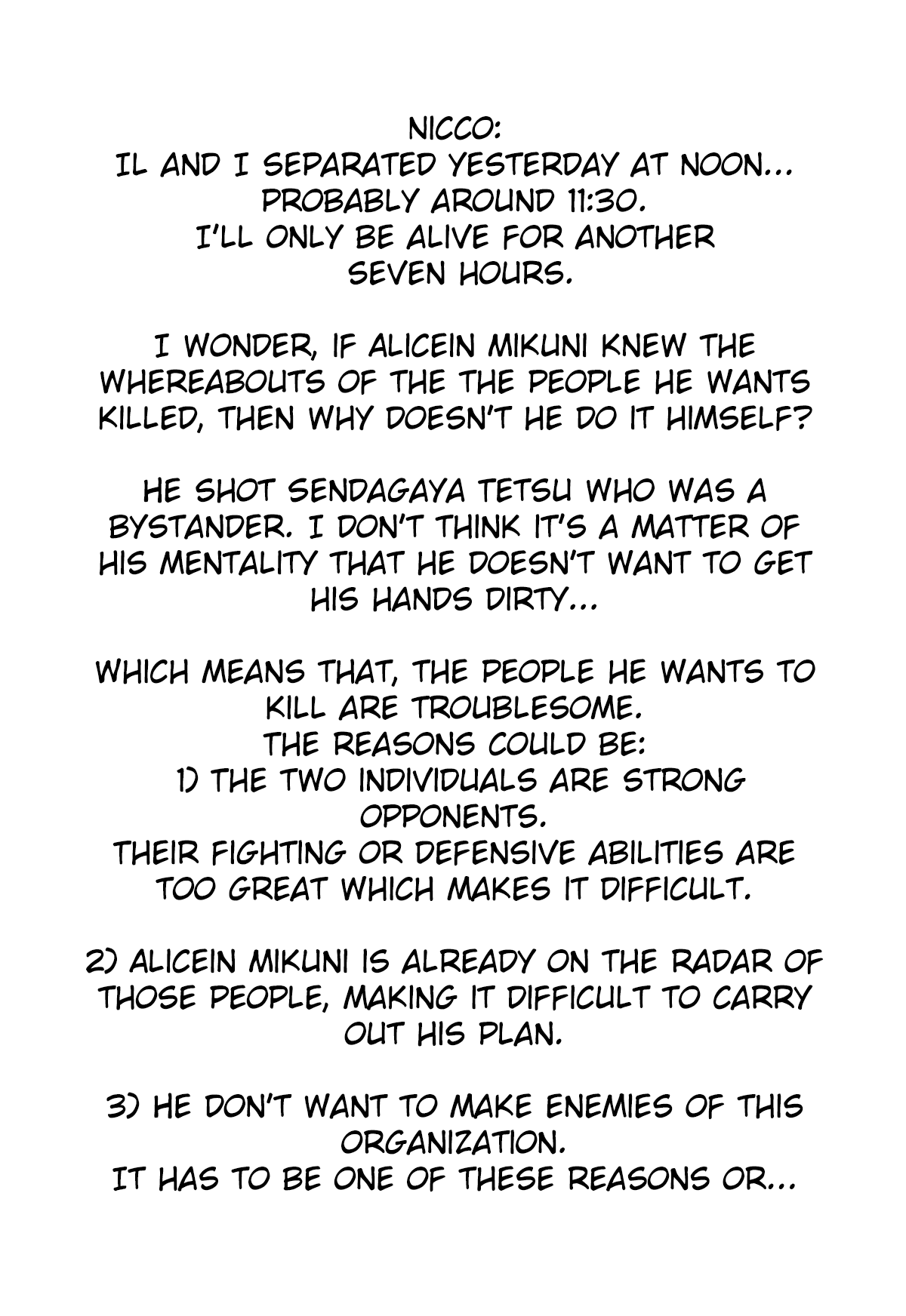Servamp Chapter 107 page 3 - Chapter 107: Zugzwang