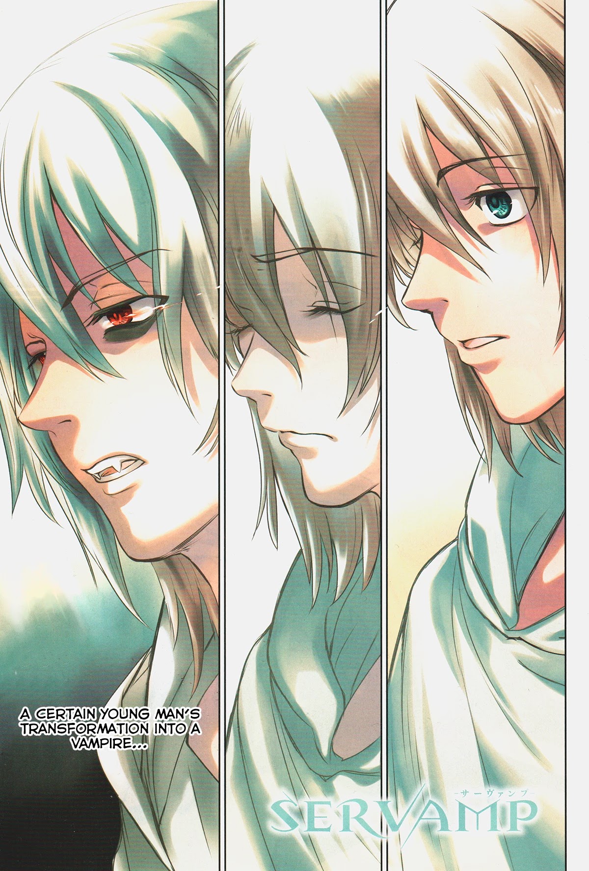 Servamp Chapter 111 page 1 - Chapter 111: Who are you?