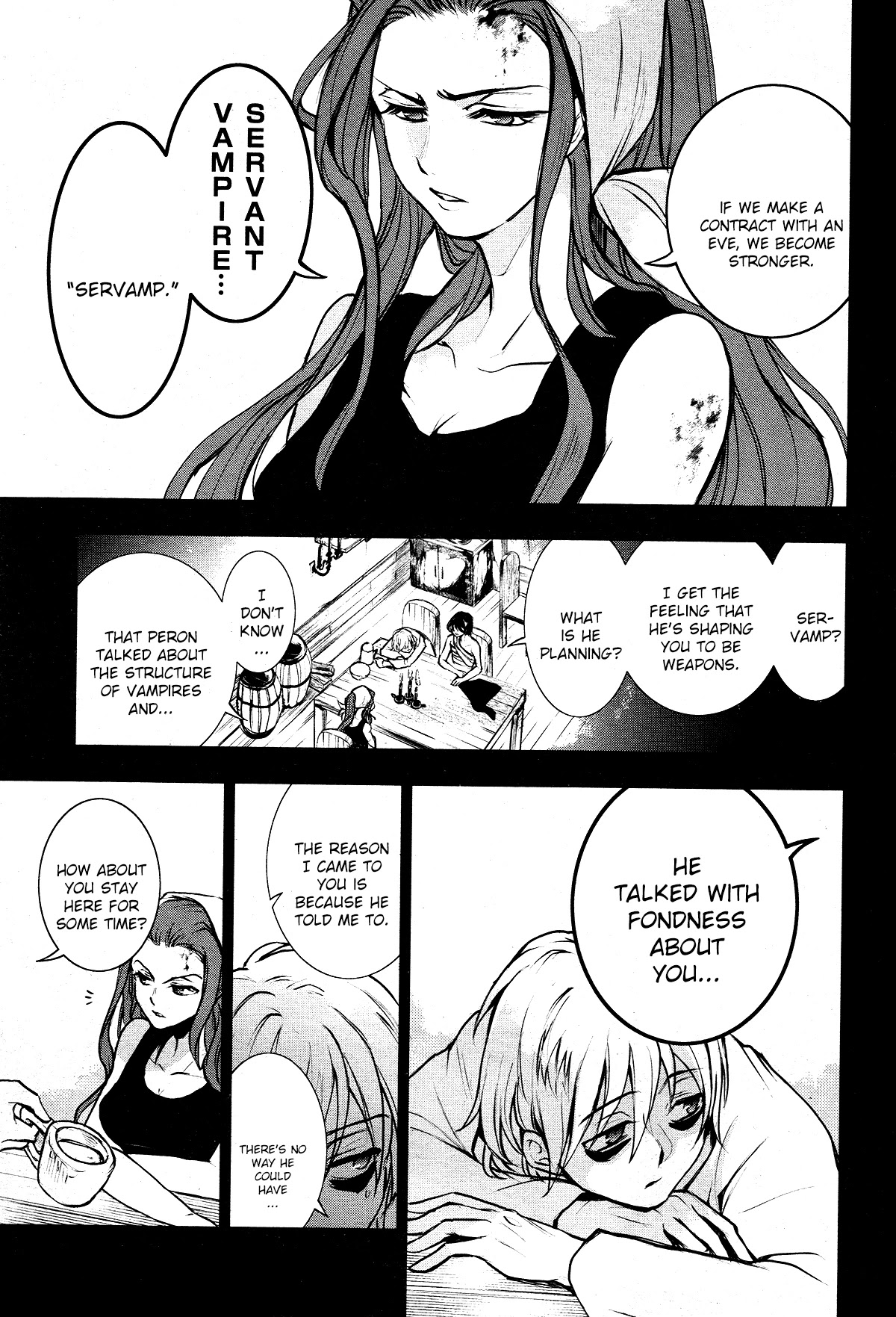 Servamp Chapter 112 page 17 - Chapter 112: The seven guests