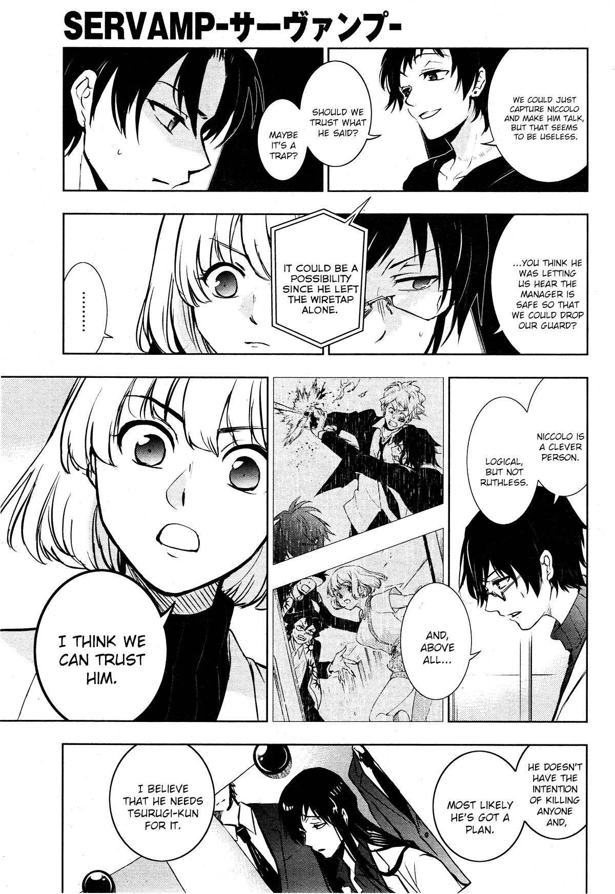 Servamp Chapter 115 page 11 - Chapter 115: Preliminary battle