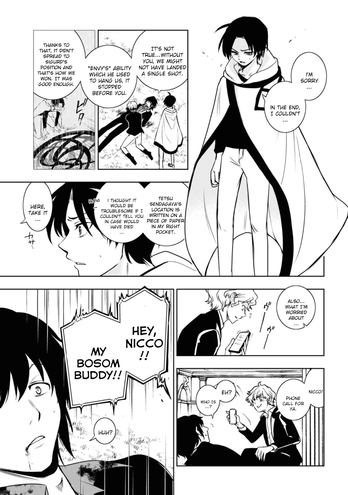 Servamp Chapter 124 page 13 - Chapter 124: Salute