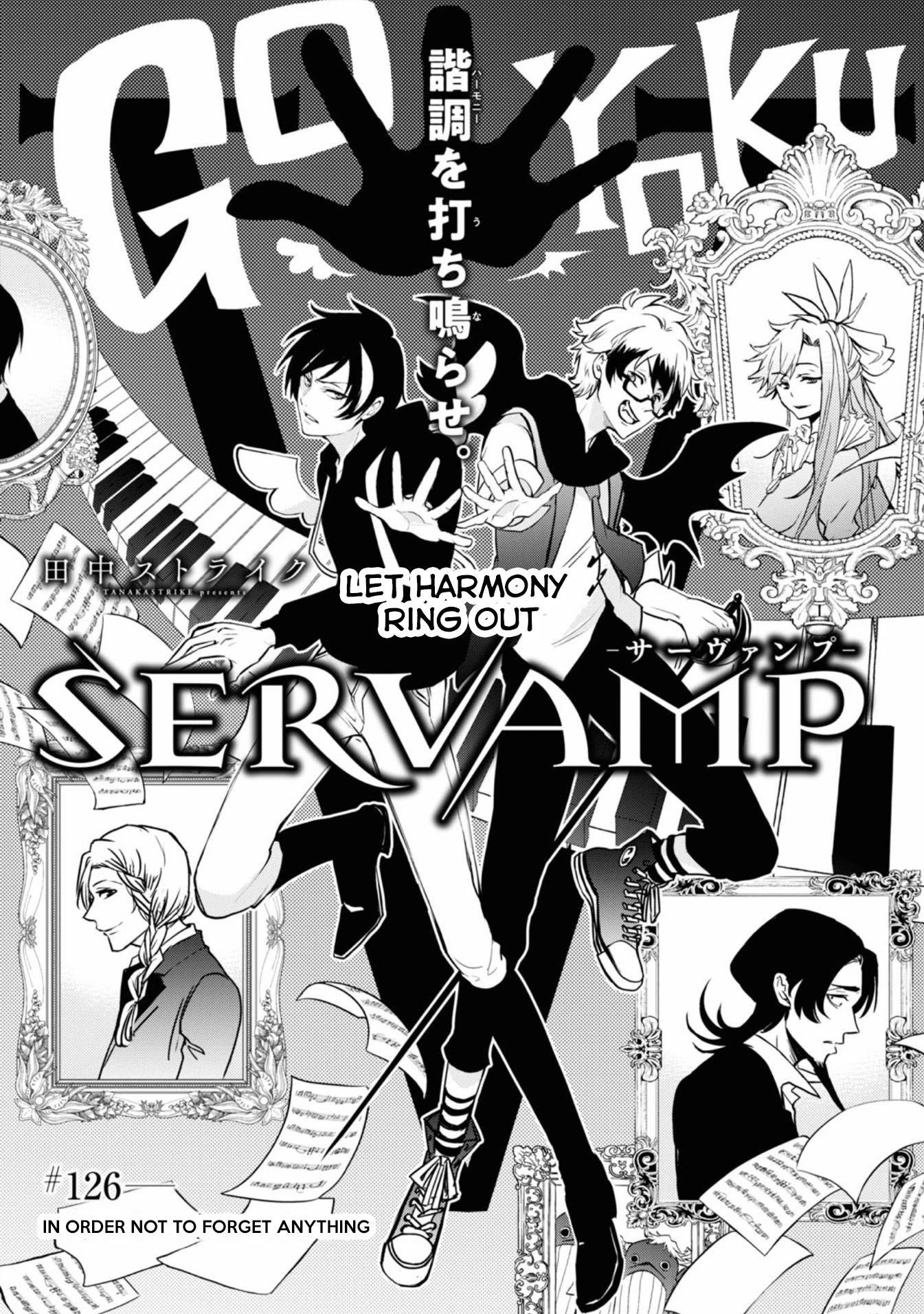 Servamp Chapter 126 page 1 - Chapter 126: In order not to forget anything