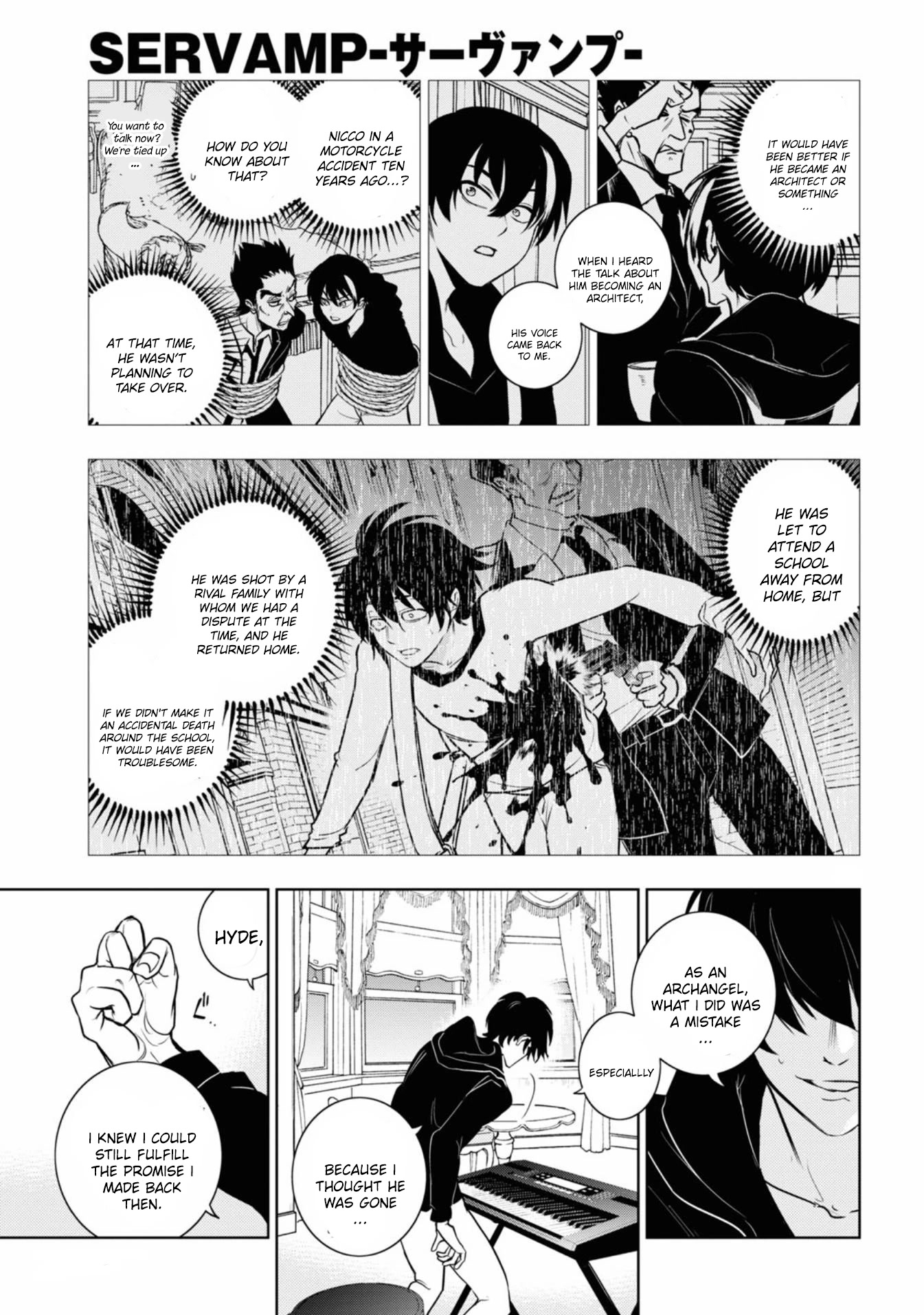 Servamp Chapter 127 page 15 - Chapter 127: The day before the decisive battle, or...