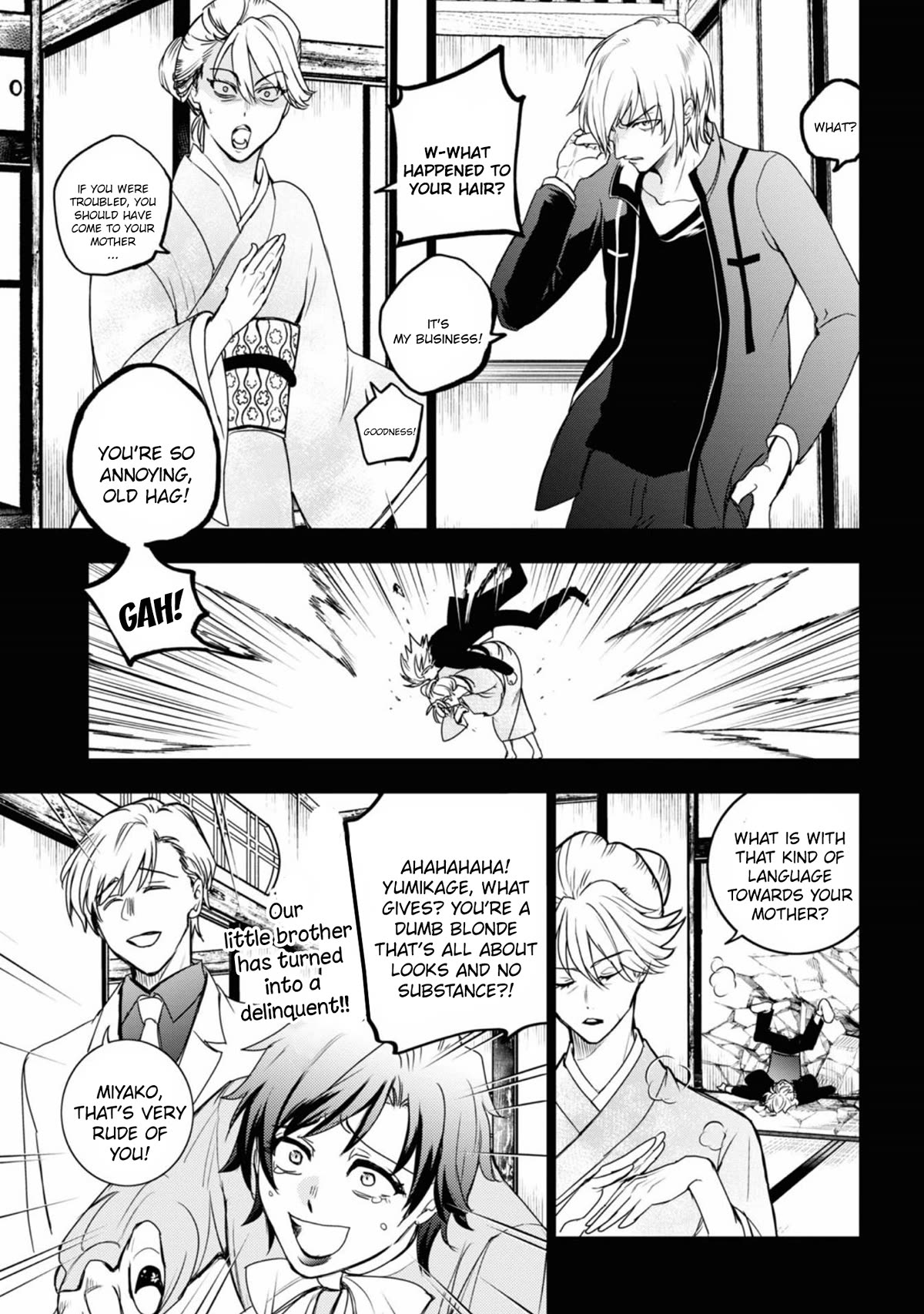 Servamp Chapter 132 page 8 - Chapter 132: Becoming "gold".