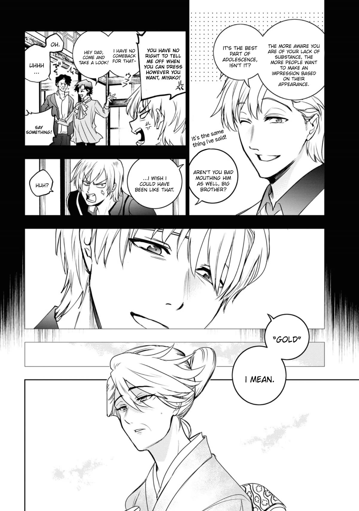 Servamp Chapter 132 page 9 - Chapter 132: Becoming "gold".
